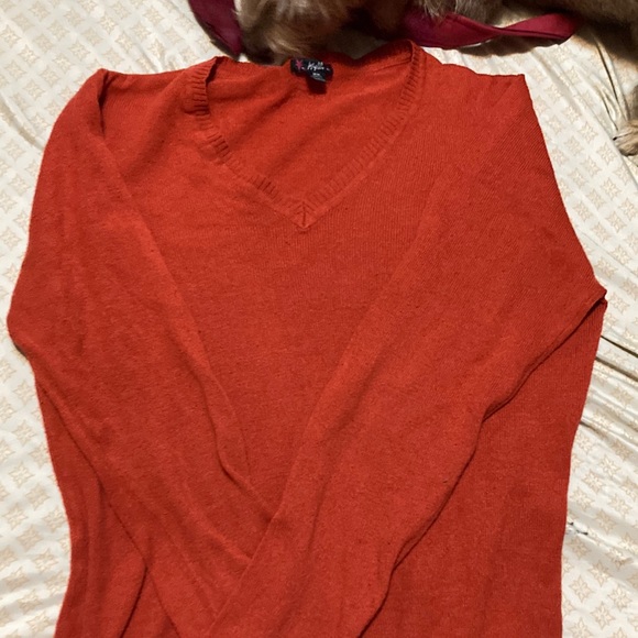 burnt Orange sweater - Picture 1 of 4
